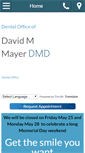Mobile Screenshot of davidmmayerdmd.com